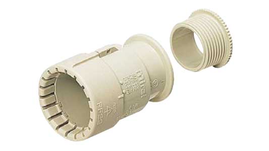 未来工業 樹脂 盤用コネクタ (PF管用)(MFSK)